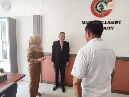 Kombes Pol Sutrisno Terima Kunjungan Ketua BPRS Prov Riau