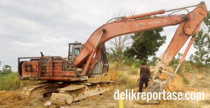 Dua Penambang Tanah Urug Kota Pekanbaru Ditangkap