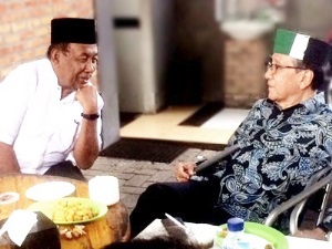 Akbar Tanjung dan Wan Thamrin Hasyim Silaturahmi