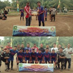 Tournament Futsal Karang Taruna Cap 1 Desa Jangkang Telah Usai Club Anpek. FC  Desa Kelapapati Kelua