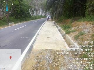 Miris...Rekonstruksi Jalan di Kuansing "Sunat" Atas Bawah, Diduga Negara Rugi Ratusan Juta