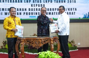 Dapat WTP, BPK RI Perwakilan Sumbar Apresiasi Pemkab Solok